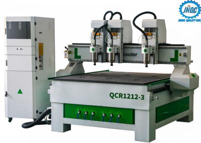 China 3 Spindles Woodworking Cnc Wood Router Machine Cnc Wood Cutting Carving Machine for sale