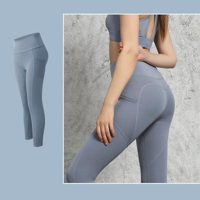 China Breathable Sexy Women Butt Lift Up High Yoga Seamless Slim Waist Legging Fitness Leggings for sale