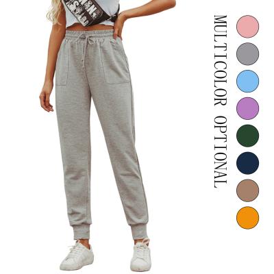 China 2021 Spring Breathable Sweatpants In Casual Loose Harem Pants Womens Pants Fashion Hip HopPants Loose Trousers Joggers Solid Women for sale