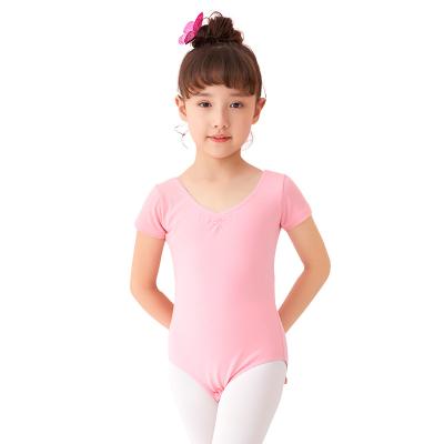 China Breathable Gymnastics Tights Girls Tights Dance Suits Professional Women Gymnastics Short Sleeve Women's Sweatshirts for sale