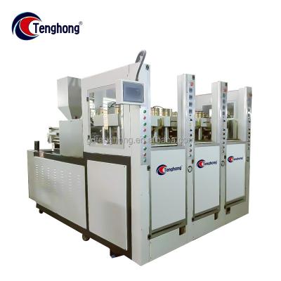 China 0.7/50/3500 Tenghong TH-100-3S-1CS TR/TPU iniection automatic vertical molding machine for sale