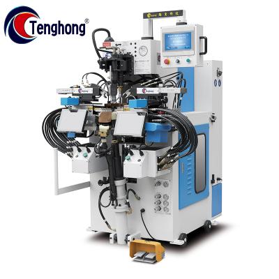 China Factory Tenghong TH-659AE Automatic Computer Memory Control Side And Heel Heel Shoes Making Machine Durable for sale