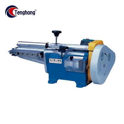 China Machines Hard Wheel Powerful Yellow Glue Applying Machine for sale