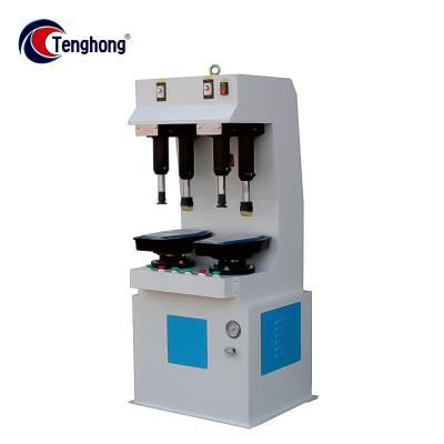 China Factory Tenghong TH-8311 PLC For Shoes Making Control Heavy Duty Walled Sole Fixing Machine for sale