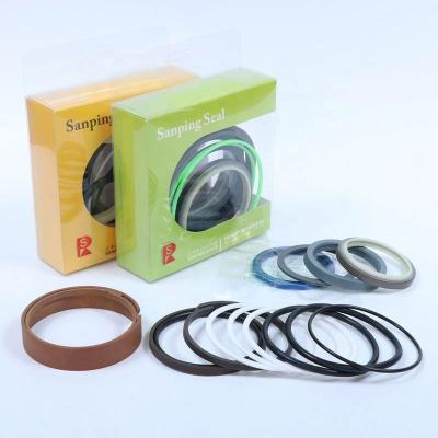 China Industry E312B Bucket Cylinder Repair Kit Excavator Parts Oil Seal Kit For Excavator for sale