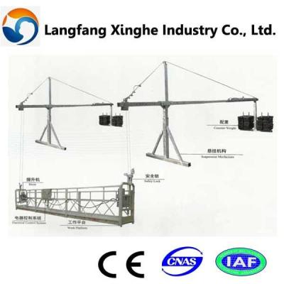 China adjustable suspended access platform/ lifting gondola for sale