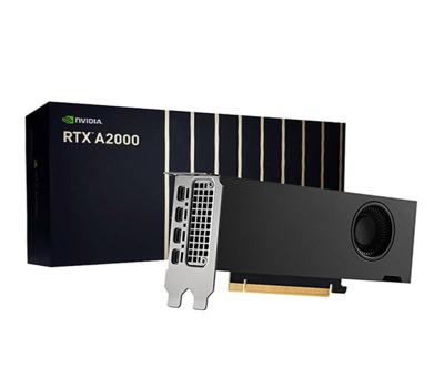 China Rtx A2000 Workstation Rtx A2000 Graphics Cards N-vidia A2000 170hx 90hx A5000 A6000 16gb Gddr6 Gaming Video Card for sale