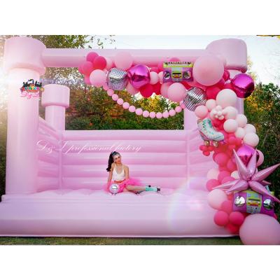 China PVC Lace and Customize Colorful Bouncy Castle Inflatable Bouncy Castle House Outdoor Inflatable Bouncing Castle for sale