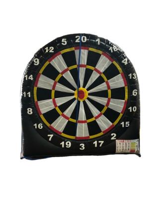 China Factory Direct PVC Inflatable Sport Game Rental Inflatable Park Party Football Shooting Dart Board for sale