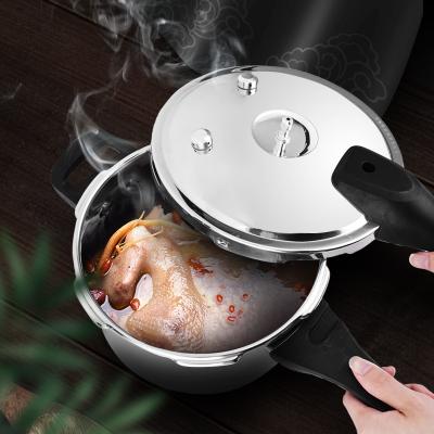 China Popular high quality hot viable household cookware bouillon pot stainless steel pressure cooker in 2020 for sale