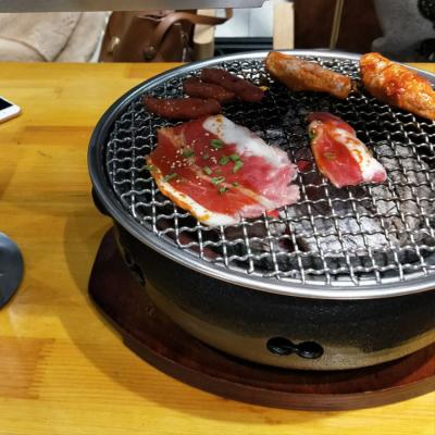 China Hot Selling Korean Style Cast Iron Barbecue Oven Viable For Home for sale