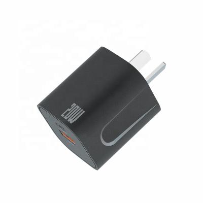 China New Private Model Launch Portable Fireproof Wall Charger Material PD Dual USB Wall Charger 20W for sale