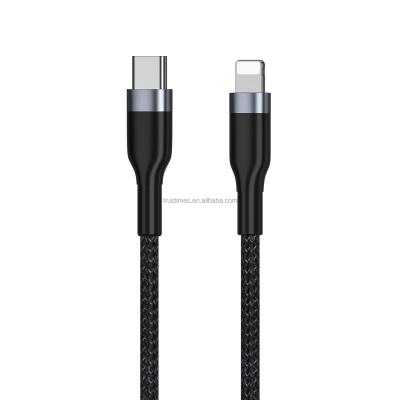 China Mobile Phone Device Smart Type-c Lighting 20W PD Data Usb Transfer Cable Fast Charging Magnetic Full Power Cable for sale