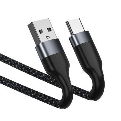 China Mobile Phone Smart Device Fast Charging Micro USB To Type C Cable Data Usb Cable For Max 3A for sale