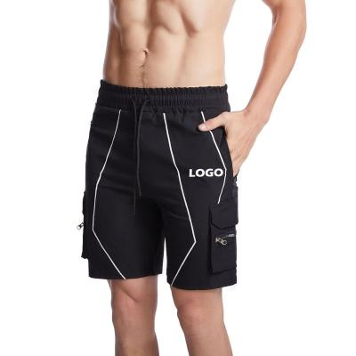 China Custom Logo Blank Plain CottonMen's Summer Anti-Wrinkle Running Board Sports Short Men's Shorts for sale