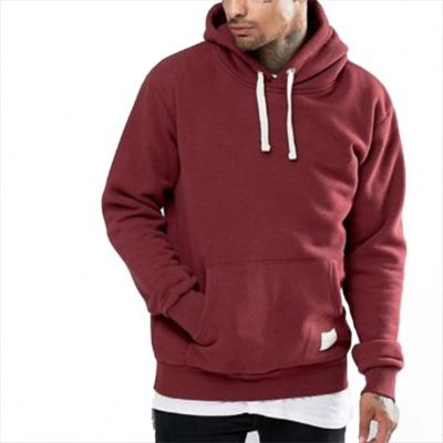 China Windproof Feature Viable And With Hood Design Soft Thick Fleece Hoodie For Men for sale