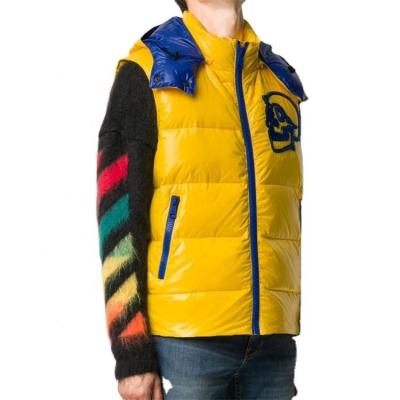 China QUICK DRY Custom Logo Print New OEM Winter Goose Seeded Stripper Vest 100% Running Vest Jacket For Men for sale