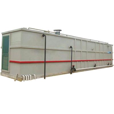 China Water treatment wholesale price MBR integrated containerized domestic sewage treatment plant water filtration system for sale