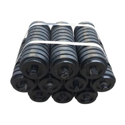 China Quality Heat Resistant Roller China Manufacture Buffer Belt Conveyor Steel Idler Roller 76mm-219mm for sale