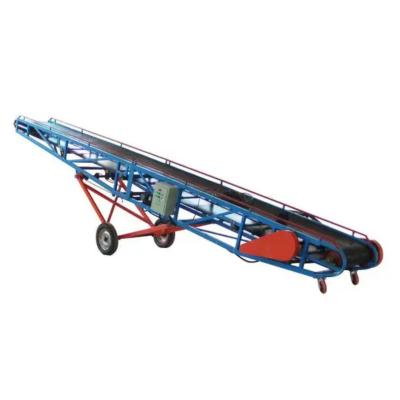 China Abrasion and Impact Resistance Manufacturer Portable Mobile Belt Conveyor System for Grain Loading Unloading for sale