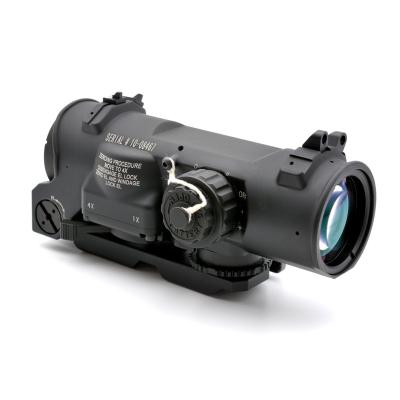 China Aluminum Alloy Hunting DR 1x-4x Fixed Red Bright Red Dot Sight Dual Function Scope For Optics Scope for sale