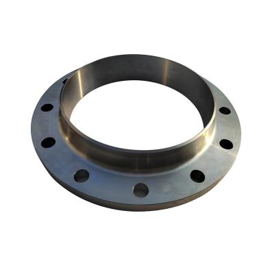 China Factory Supply WN High Quality Titanium Butt Welding Flange Titanium Alloy Flange Working Pressure 2.5MP-32MP for sale