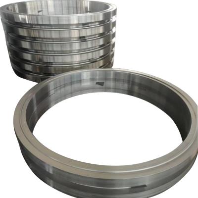 China Custom Factory Production Titanium Flange High Pressure Titanium Forged Titanium Alloy Forged Flange for sale