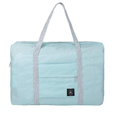 China Fashion Good Quality Solid Color Women Travel Expandable Duffel Bag With Compartment for sale