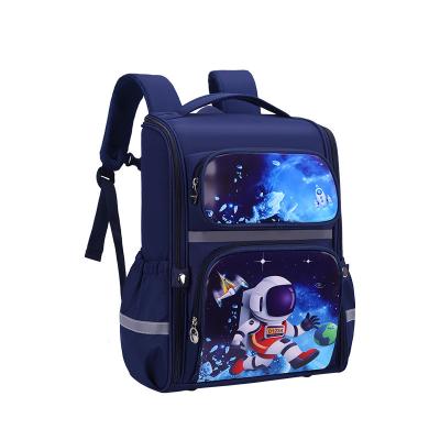 China Waterproof OEM Customize Print Cartoon Student Book Bags Kids Travel Backpack Shoulder Cute Waterproof School Bags Primary Large Price for sale