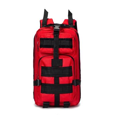 China Outdoor Sport Travel Hiking Camping Trekking Hunting Tactical Medical Responder Backpacks First Aid Trauma Bag MOLLE EMT IFAK Bag 25L Military Emergency for sale