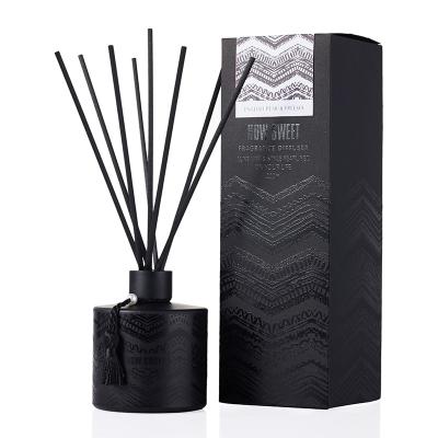 China Viable Fashionable Customized Essential Oil Reed Diffuser New Fragrance Oil Reed Diffuser Air Freshener Sets for sale