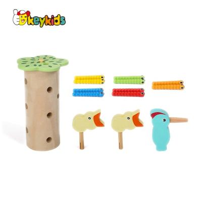 China For Kids Early New Innovative Wooden Educational Toys Training Hands Skill For Kids Learning W12F105 for sale