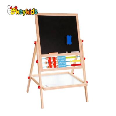 China Education Game Customize Adjustable Wooden Drawing Board Toy For Children W12B171 for sale