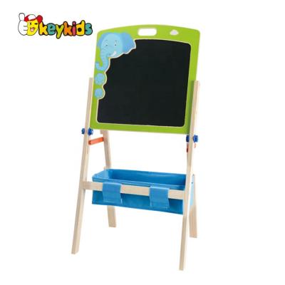 China Education Game Top Selling Double Sided Wooden Children Magnetic Drawing Board For Education W12B118 for sale