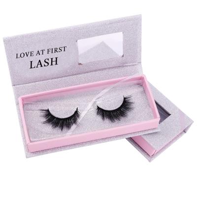 China Thick Packing Customized Free Natural Mink Eyelash for sale