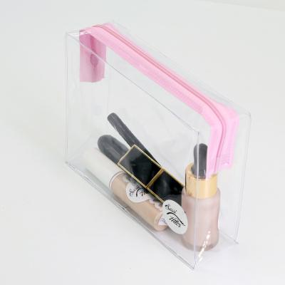 China Fashion Sassi Hiter Custom Clear Travel Makeup Brush Bag Private Label Cosmetic for sale