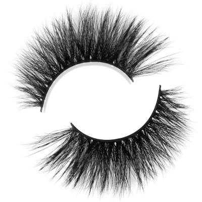 China Sassi Hiter Natural Wholesale Long Strip Lashes False Mink Eyelashes 3d Highlights for sale