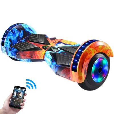 China Automatically Smoothly 2021Factory Hot Sale 8 Inch Two Wheel Self Balancing Electric Scooter Hover Board Balance Scooters For Kids Adult Gift for sale