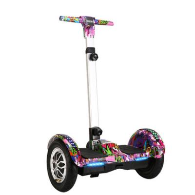 China 2021 popular fast foldable adult unisex big wheel self-balancing electric scooters with long handle for sale