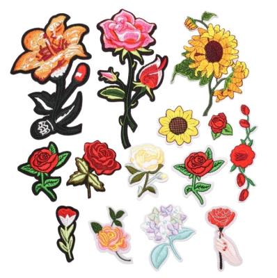 China 100% Viable Full Customized Flower Embroidery Patch Wholesale Free Shipping for sale