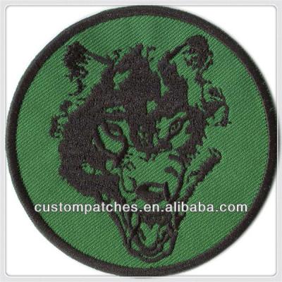 China Viable Wolf Embroidery Patch Designs for sale