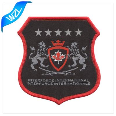 China Sustainable High Quality Woven Custom Embroidered Patches Patches for sale