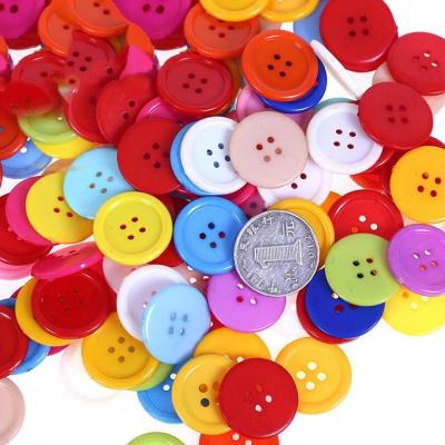 China DIY material package handmade diy creative children's diy painting puzzle manual kindergarten color resin mixed button for sale