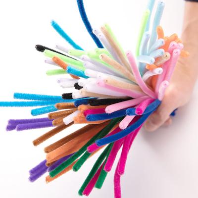 China Children's Use Chenille Stem Pipe Cleaners Handcraft Puzzle Education DIY Manual Toys for sale