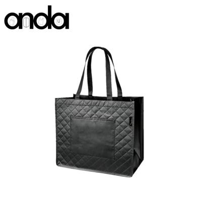 China Eco Friendly Reusable Cheap Custom PP Woven Shopping Bag Handled China With Nylon Handle for sale