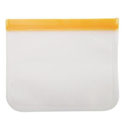 China Sustainable Reusable Fresh-keeping Bag Fruits And Vegetables Sealed Leakproof Food Storage Ziplock Bag for sale