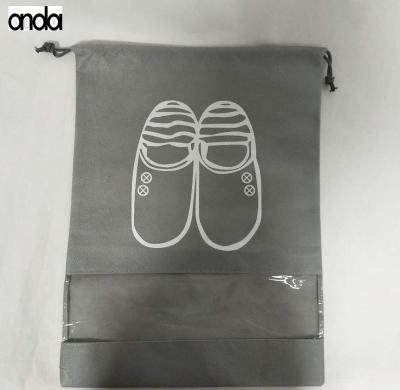 China Shoe Bag Wholesale Customize Logo Shoe Storage Bag Large Size Dustproof Shoe Bag Travel Shoe Bag for sale