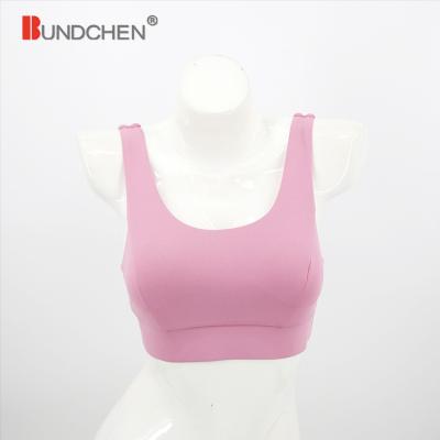 China Hot Sale Gym Clothing Solid Color Sports Bra Women Windproof Activewear for sale