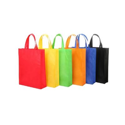 China Sustainable Customized Supply Price Tote Bag Polypropylene Raw Material Spunbond Non Woven Shopping Bag for sale