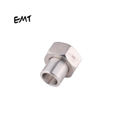 China Metric Type Hydraulic Stainless Steel 2WC 2WD Pipes and Tubes EMT Thread Bite Fittings Pipe Connection Butt Weld Tube Fitting for sale